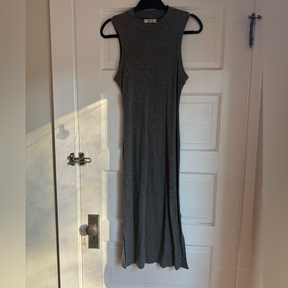 Madewell ribbed sleeveless dress